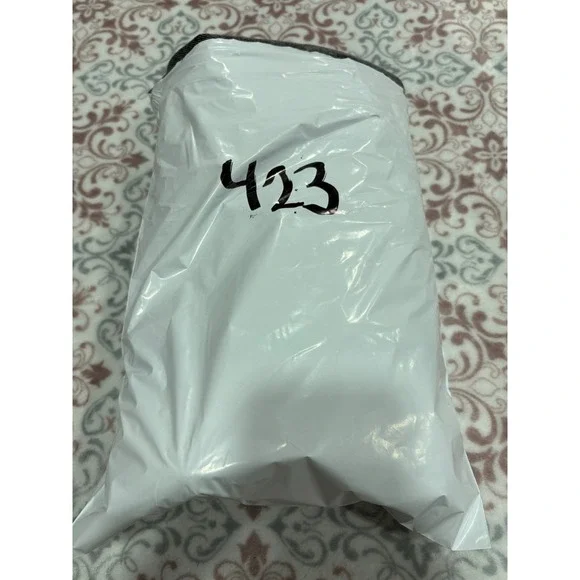 Daisy Street Star Patch Wide Leg Jeans Acid Wash Black Grommet Y2K Size 13 - Picture 10 of 10